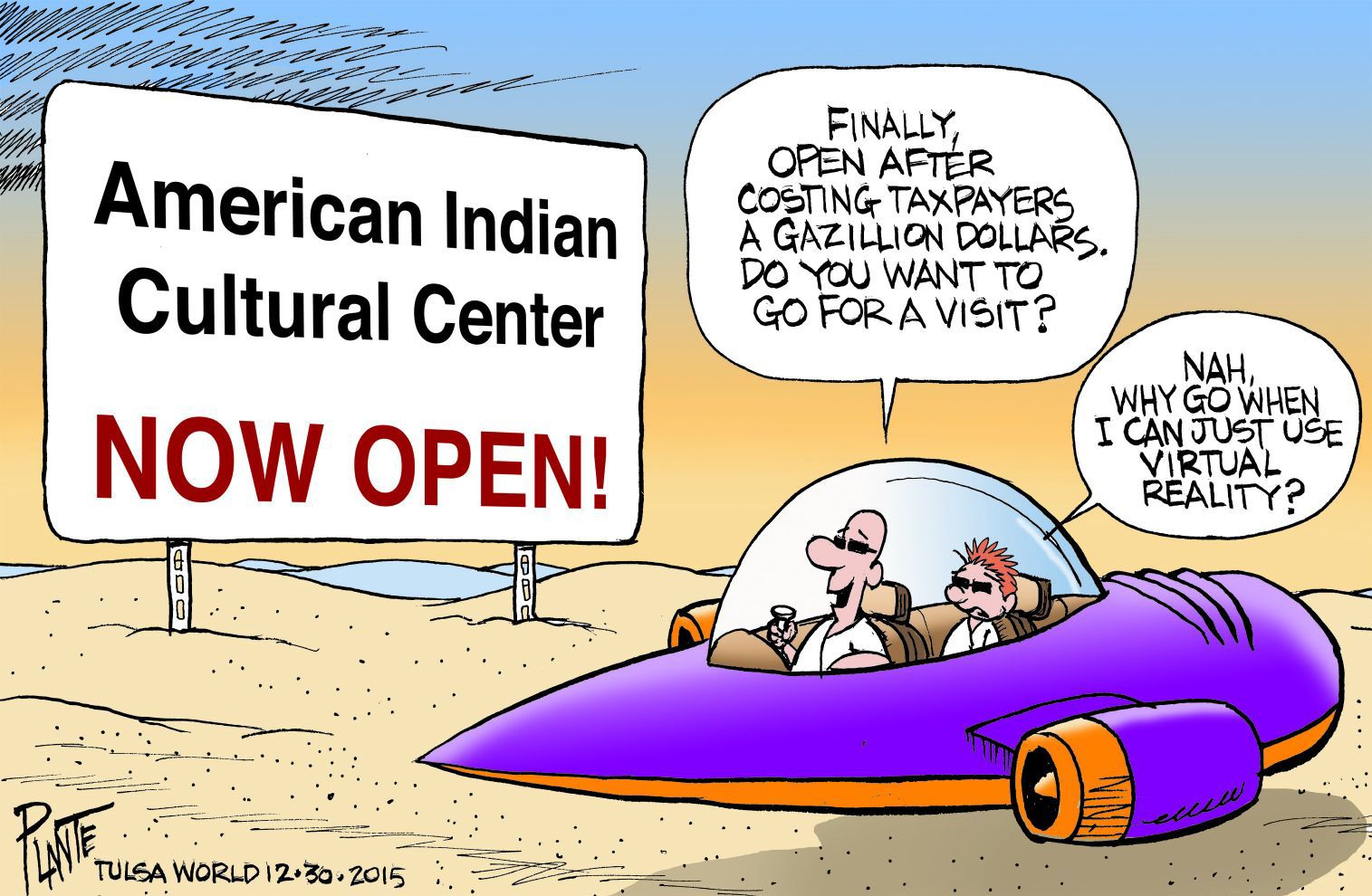 Bruce Plante Cartoon: By the time it’s finished